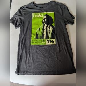 Marvel Loki Graphic Tee - Gray and Green